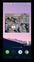 BTS Widget Calendar تصوير الشاشة 3