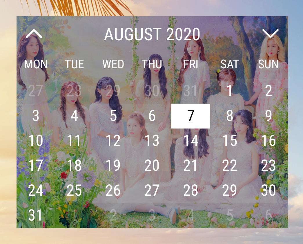 Cosmic Girls Calendar APK do pobrania na Androida