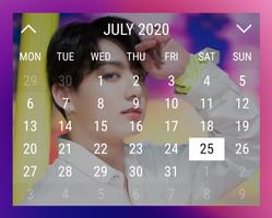 Jungkook Calendar capture d'écran 3