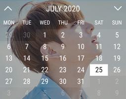Jungkook Calendar Affiche