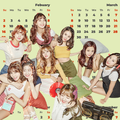 Momoland Calendar Widget
