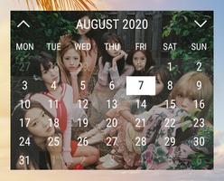 OH MY GIRL Calendar Widget screenshot 3
