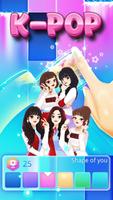 K-Pop Piano Tiles Poster