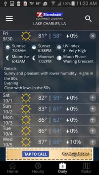 KPLC 7 First Alert Weather 截图 3