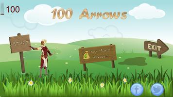 100 Arrows الملصق
