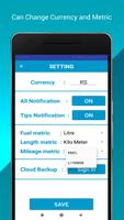 Mileage Calculator تصوير الشاشة 3