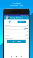 Mileage Calculator Affiche