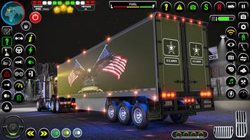 game mengemudi truk militer 3d screenshot 1