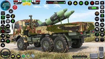 game mengemudi truk militer 3d screenshot 2