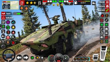 Military Truck Driving Game 3D تصوير الشاشة 2