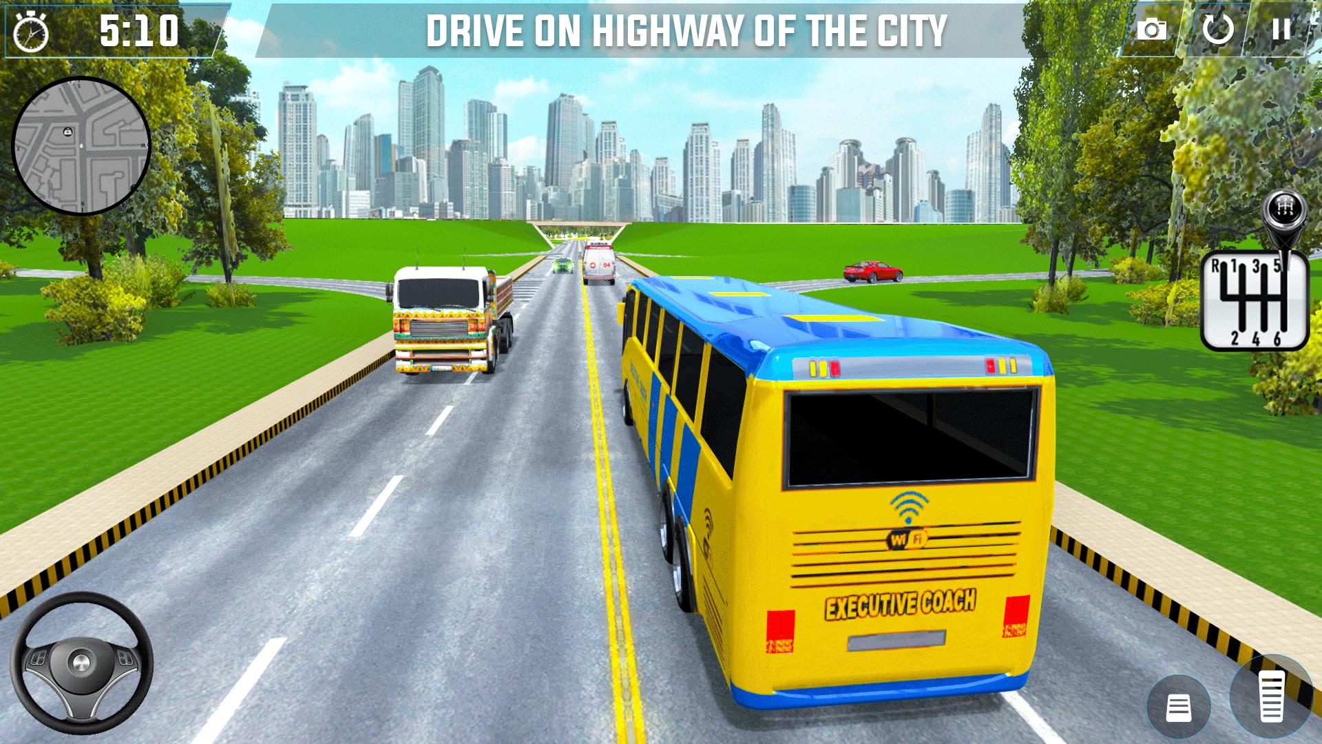 Euro Bus Parking Bus Game 3D APK do pobrania na Androida