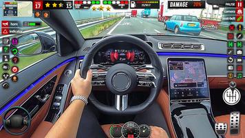 Car Driving 3D - City Parking الملصق