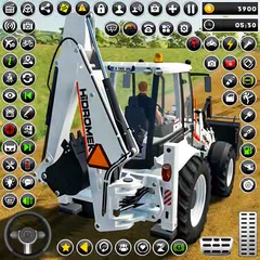 重型道路建設遊戲 - 拖拉機和 jcb 遊戲 XAPK 下載