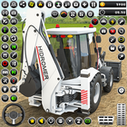 Real JCB Construction Games 3D آئیکن