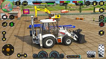 Real JCB Construction Games 3D poster