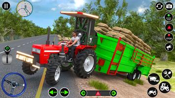 Farming Games Tractor Driving poster