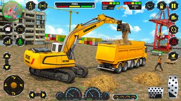 Snow Construction JCB Games 3D screenshot 1