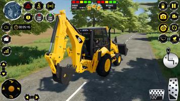 Snow Construction JCB Games 3D screenshot 2