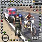 trò chơi 3d cảnh sát lái xe biểu tượng