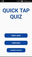 Quick Tap Quiz ポスター