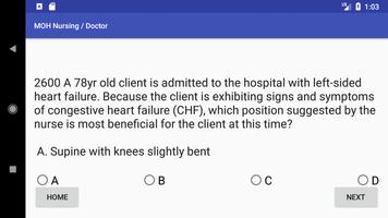 MOH UAE DHA Exam Pro screenshot 1