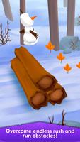 Snowman: Frozen endless runner تصوير الشاشة 1