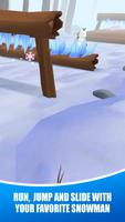 The Snowman run: Frozen runner الملصق