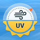 Digital Anemometer & UV Index Zeichen