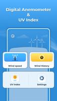 Digital Anemometer & UV Index Cartaz