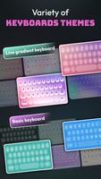 Keyboard Themes Fonts & Social screenshot 1