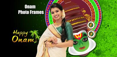 Onam Photo Frames Affiche