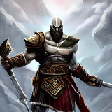 God of battle Kratos icon