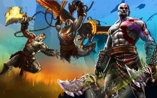kratos God of Battle Affiche