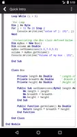 VB.NET Programming Compiler Screenshot 3