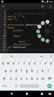 VHDL Programming Compiler syot layar 1