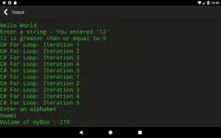 C# Programming Compiler screenshot 5