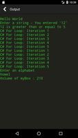 C# Programming Compiler captura de pantalla 1