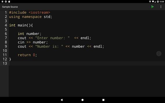 C/C++ Programming Compiler 截图 4