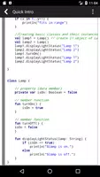 Kotlin Programming Compiler captura de pantalla 3
