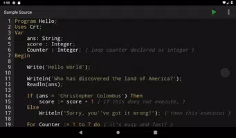 Pascal Programming Compiler ảnh chụp màn hình 4