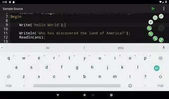 Pascal Programming Compiler ảnh chụp màn hình 6