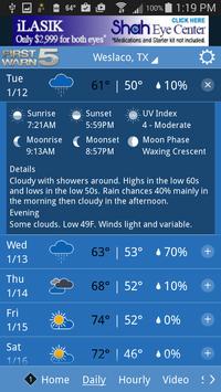 KRGV FIRST WARN 5 Weather 截图 1