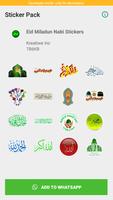 Eid Miladun Nabi Stickers For Whatsapp capture d'écran 3