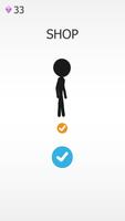 Flippy Stickman | Runner Game imagem de tela 1