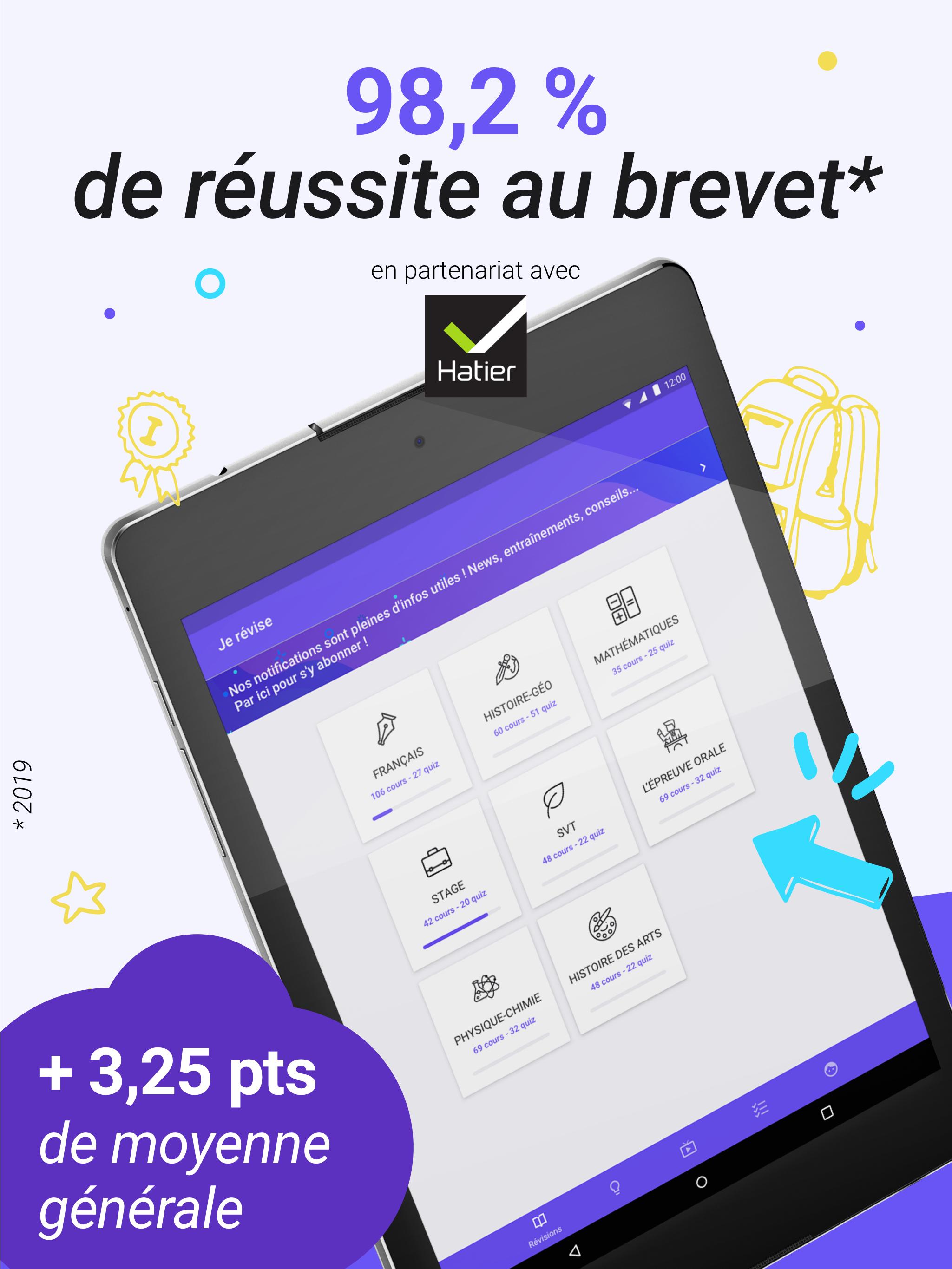 Simulateur De Moyenne Au Brevet 2023 Brevet APK pour Android Télécharger