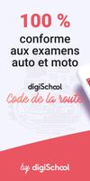 Code de la route الملصق