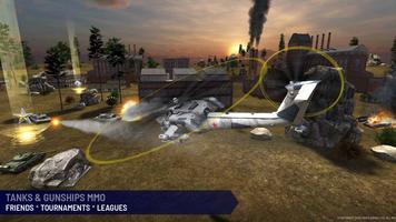 WAR Tanks vs Gunships syot layar 2