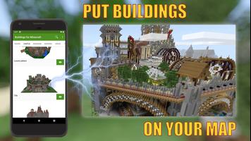 Buildings for Minecraft PE Pro Poster