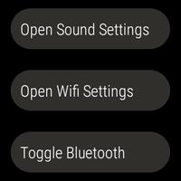 Wear Quick Settings โปสเตอร์