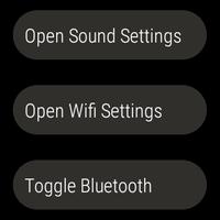 Wear Quick Settings Affiche